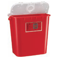 8 Gallon Sharps Container - Dual Purpose Lid